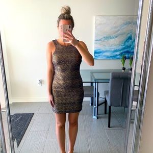 SOLD Speechless Gold Party Dress